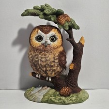 Lenox Little Lookout Saw-whet Owl Woodland Animal Collection Figurine NIB picture