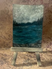 ACEO Original Landscape painting By Artist TTT-TTTCREATIONS STORE picture