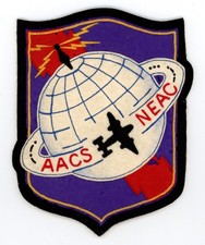 WW2 WWII US AAF AACS NEAC stunning patch 7