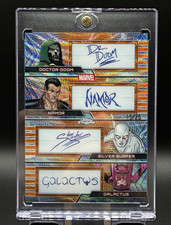 Topps 2026 Topps Chrome Marvel Comics Quadruple Autograph 15/25 picture