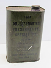 Vintage Military  Lubricating Preservative Special (PS) 1 Quart 14-0-2934-10 #H2 picture