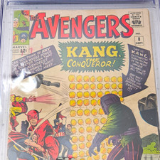 Marvel Comics The Avengers #8 CGC 3.5 1964 1st Kang the Conqueror Stan and Kirby picture