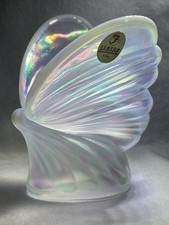 Fenton Butterfly Figurine Pastel Iridescent Opalescent Glass picture