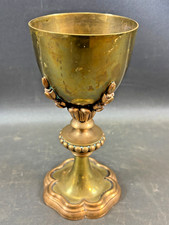 Vintage Chalice Goblet 7.5” Tall Catholic Styled Vintage picture