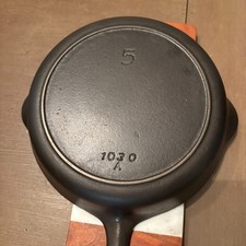 Griswold Iron Mountain Cast Iron Skillet Size 5 Model 1030a picture