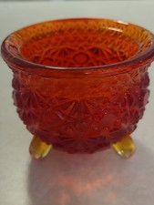 Vtg LE Smith Amberina Cadmium Glow 3