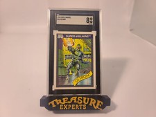 1990 Imp[el Marvel #61 Ultron Super Villains Marvel Comics Card SGC 8 NM-MT picture