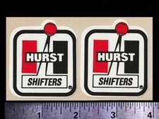 HURST Shifters - Set of 2 Original Vintage 70’s 80’s Racing Decals/Stickers picture