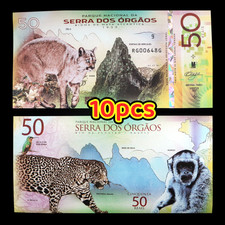 Brazil, Serra dos Órgãos National Park, 10Pcs x 50 Reais Fantasy Polymer, 2018 picture