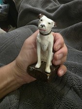 Vintage RCA Victor dog cast iron nipper  picture