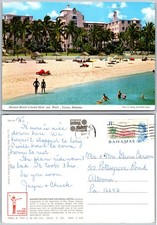 Continental Sheraton Hotel Nassau Bahamas Postcard picture