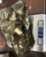 X- Large Peruvian Pyrite Cluster*Octagonal*skeletal*18x10x9 cm* Over 8 Lbs, RARE picture