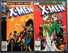 Uncanny X-Men 159 VF X-Men Annual 6 VF+ Vampire Storm Marvel Comics 1982 picture