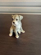 Vintage 1986 Sevilla / Homco Porcelain Schnauzer Dog Figurine (#05487/D) picture