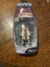 Sealed Titanium Series 2005 Die Cast A-Wing, Movable Features And Display Stand. picture