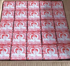 Love Roses Glass Tubes 48 Boxes Of 36 Glass Tubes  (1728 Glass Tubes) picture