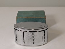 Vintage Clearvue Bank Coin Bank Earl Service Banks Melrose MA w/ Box picture