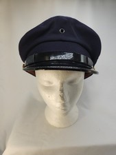 Vtg West Warwick RI Police Officer Uniform Hat Cap Size 7 3/8 Barneys Providence picture
