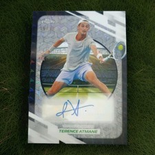 Topps 2026 Chrome Tennis Terence Atmane Auto Topps Certified AT-TAE 06/10 picture