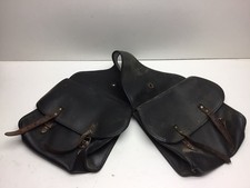Vintage 1940/50s Bicycle Saddlebags Whizzer Motorbike Motorcycle picture