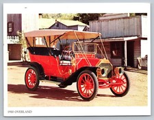 1910 Overland Chrysler Auto Dealership Advertising Postcard picture
