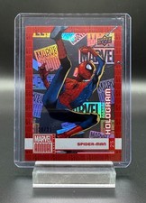 2020-21 Upper Deck Marvel Annual Foilboard Hologram #25 Spider-Man #20/21 SSP picture