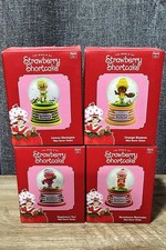 Strawberry Shortcake Mini Snow Globe Set x4 Lemon Orange Raspberry Collectibles picture