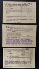 RMS Titanic Distress Call Marconi Wireless SOS/CQD Lot of 3 Replica Cards picture