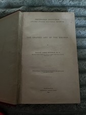 The Graphic Art Of The Eskimos by Hoffman, 1897 Hardcover Illustrated picture