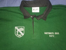 NEW Dartmouth College Graduate Rugby Football Club Jersey Size 48 w/ Number EXC picture