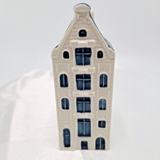 KLM BOLS Delft Blue House #65 Holland Airline Miniature EMPTY Vintage picture