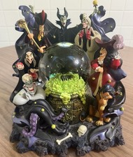 Tha Art of Disney Villains Musical Snow Globe. Park Exclusive Limited Edition picture