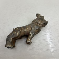 Mack Trucks Vintage Bulldog Mascot 1.8lb Brass Dog picture