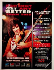 1992 Musicians Institute MI Hollywood CA Music School Advertisement Ephemera picture