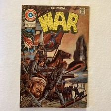 War #2 Charlton Comics 1975 Pat Boyette Cover  picture