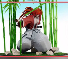 Kenshin Himura | Battōsai Bamboo Grove Edition | UNPAINTED | 1/8 Scale Resin Kit picture