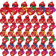 48 Pcs Valentine's Day Mini Rubber Ducks with 48 Valentine's Day Cards 48... picture