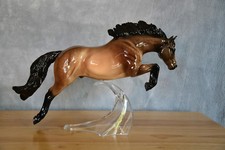 Breyer Newsworthy Breyerfest 2020 Glossy W.H. Topgun Jumping Pony Dun Buckskin  picture