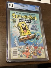 SpongeBob SquarePants 1 NEWSSTAND CGC 9.8 - Very Rare picture
