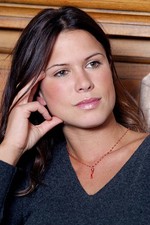 Actress Rhona Mitra for The Practice 8th season at Raleigh Studios- Old Photo 4 picture