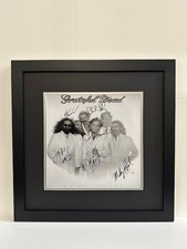 Grateful Dead, Framed with Autograph picture