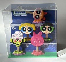 Culturefly Meltz Powerpuff Girls Set in Display Case Bubbles Mojo Blossom picture