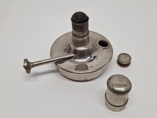 Antique 1911 Manning Bowman & Co Coffee/Tea Pot Burner Alcohol Camp Stove picture