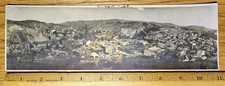 *RARE* 1920 PANORAMIC RPPC Real Photo Postcard Labeled 