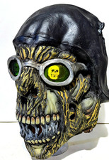Biker Monster - Adult Halloween Mask - Rubies Costume Co. - Vintage 1995  picture