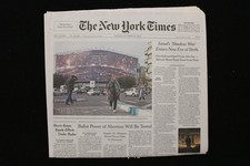 2024 OCTOBER 27 NEW YORK TIMES - BALLOT POWER OF ABORTION WILL BE TESTED picture