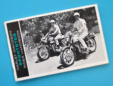 Antique Vintage 1966 Harley Riders Hand Book XLH XLCH Sportster Owners Manual picture