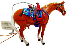 Rare 2003 Retired Trail of Painted Ponies Happy Trails Christmas Ornament #1531 picture