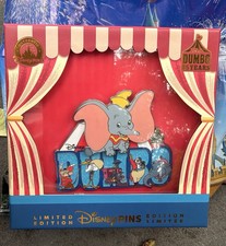 PRESALE Disney WDW Dumbo 85th Anniversary Mini Jumbo Pin LE 4000 Pin-on-Pin 2026 picture