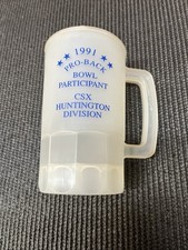 Vintage 1991 CSX Huntington WV Coffee Mug Railroad Train Collectible Beer C&O picture